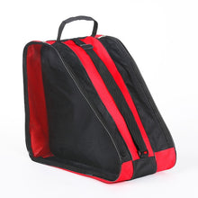 Load image into Gallery viewer, Professional Ice Ski Snow Boots Bag Unisex Triangle Shape Roller Skate Bag Single Shoulder Skating Shoes Storage Backpack
